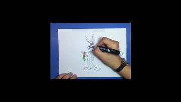 HOW TO DRAW Bugs Bunny/step by step Tutorial
