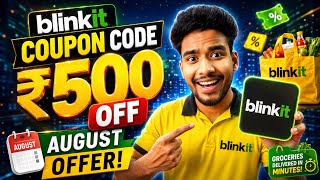 🚀 Blinkit Coupon Code Today | Latest Blinkit Offers & Promo Codes 2026 💛🔥 Save More on Every Order! screenshot 4