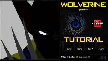 Call of Duty Black Ops 2 Emblem Editor Tutorials - Black Ops 2 - WOLVERINE Shadow Emblem Tutorial ( X-Men ) Playercard Call of Duty II