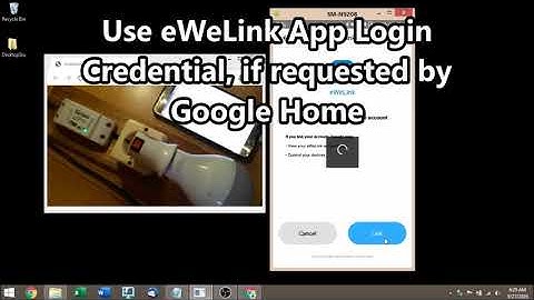 Sonoff Basic to Google Home Assistant
