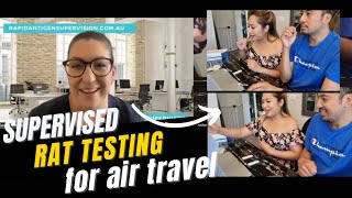 Supervised Rapid Antigen Testing for Air Travel | USA Entry Requirement 2022 #supervisedrattest by Red Cappuccino 714 views 2 years ago 8 minutes, 1 second