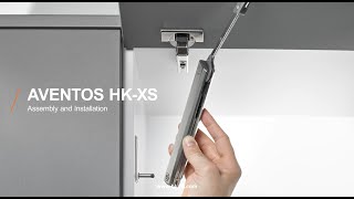 How to Install AVENTOS HKXS in Frameless and Face Frame Cabinets | Blum