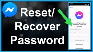 How To Reset/Recover Forgotten Messenger Password screenshot 3