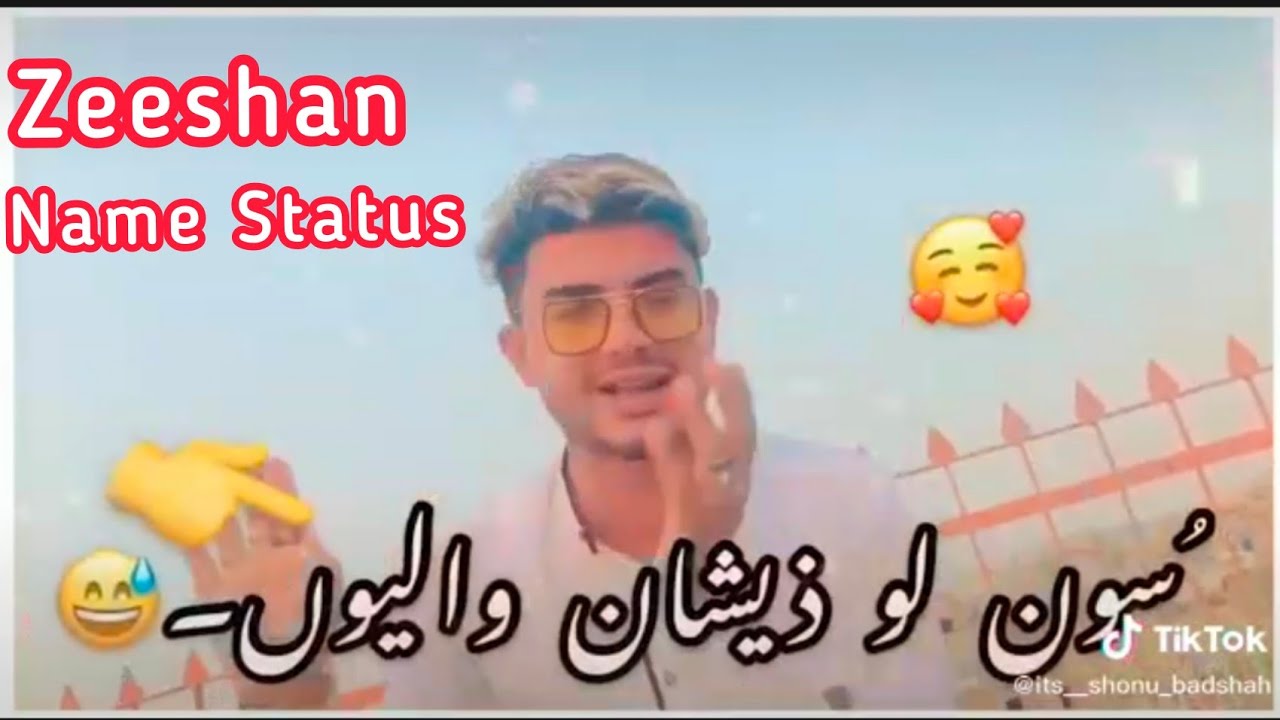 Zeeshan Name Best Whatsapp Status  2020  zeeshan name status   shorts