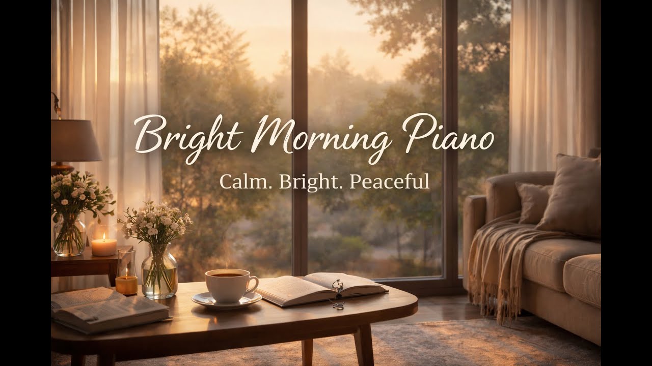 Bright Morning Piano ☕ Start Your Day Calm & Happy