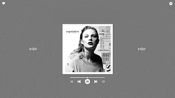 taylor swift - don't blame me (sped up & reverb)