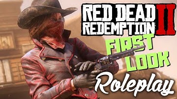 *FIRST LOOK* Red Dead Redemption ROLEPLAY - Ep.1 Character Creation - Sable Beacons