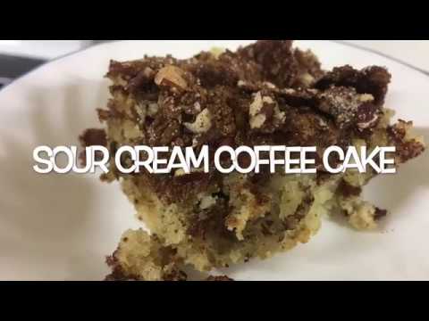 Sour Cream Coffee Cake