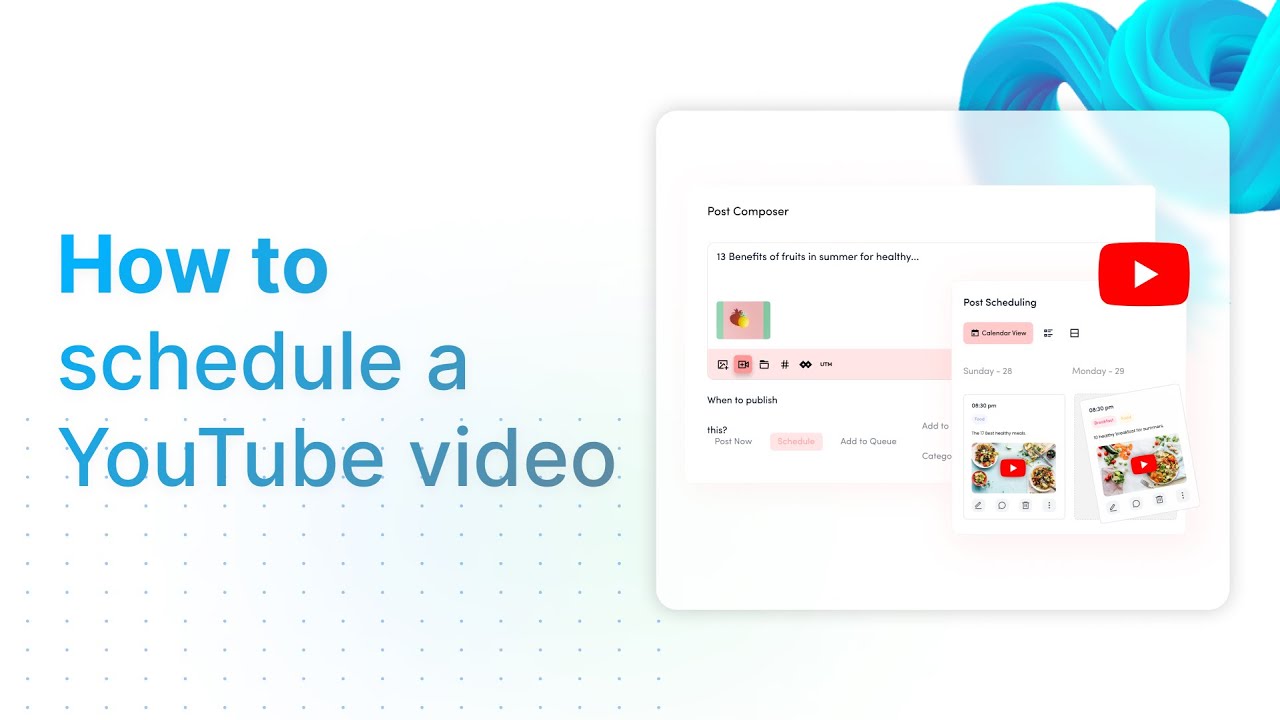 How to schedule YouTube videos - YouTube