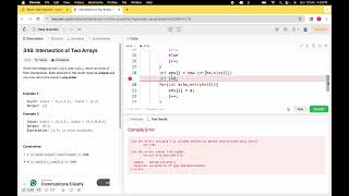 349. Intersection of Two Arrays | java  solution leetcode potd 10-03-2024
