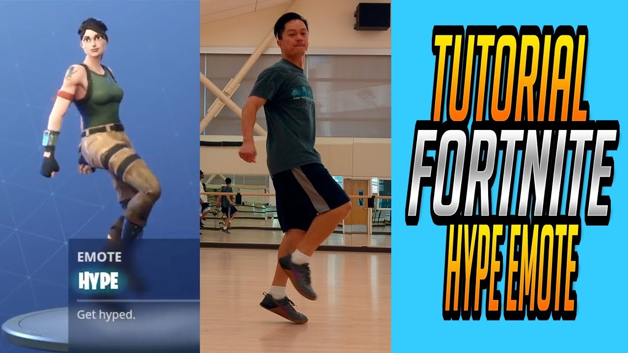 Hype Tutorial In Fortnite Fortnite Dance Tutorial Hype Youtube