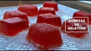 GOMITAS caseras de gelatina tipo Yummy ¡SIN ADITIVOS! - YouTube