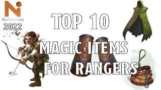 Top 10 Magic Items For Rangers in D&D 5e! | Nerd Immersion