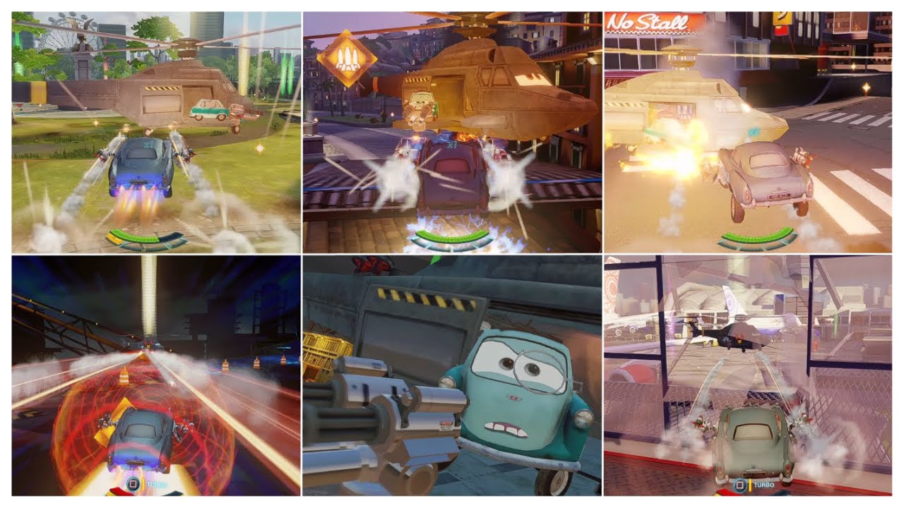 Тачки 2: Видеоигра | Финн Макмисл побеждает Профессора Z в финальной волне | Режим Охотника