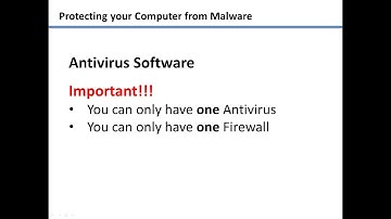 Learn Windows 7 - Protecting your computer from Malware