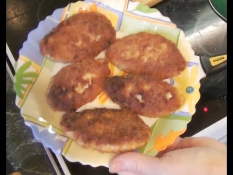 Видео рецепт Котлеты из фарша куриной грудки