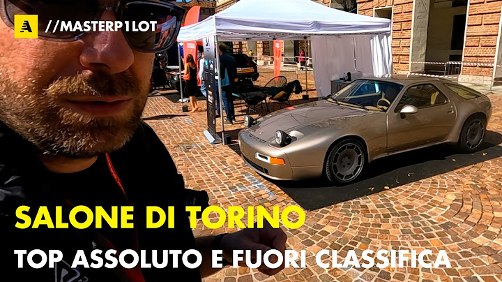 TOP assoluto e FUORI classifica | ...dal Salone dell'Auto di TORINO 2024 🤟