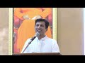 Talk by brother prem anosh samarpan 133rd edition at dharmakshetra on sunday april 28 2024