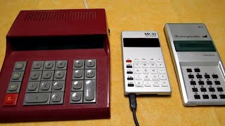 Фишки калькуляторов Электроника С3-22, С3-27А и МК-33 calculators tricks