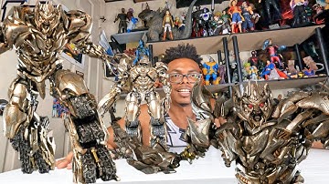 Megatron Threezero Dlx ROTF Figure Review #threezero #megatron