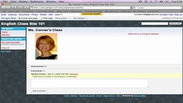 Google Sites #2: How to Edit and Add Media to your Google Site