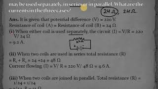 Q13 Class X 10th Physics Chapter 12  Electricity NCERT Page Back exercise Solution