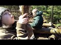Charcloth Fire Starting and Hatchet Curls with Kids
