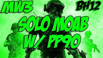 MW3: PP90 SOLO MOAB On Hardhat!