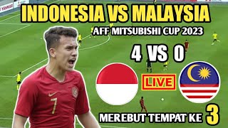 INDONESIA VS MALAYSIA Perebutan Juara 3 Piala AFF 2022 Live RCTI INDOSIAR