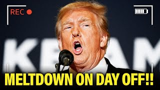 Trump COMPLETELY LOSES IT on DAY OFF from Trial