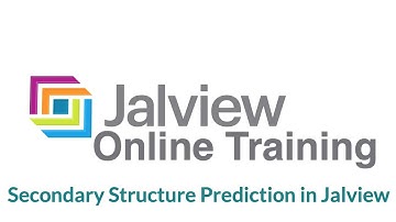 Secondary structure prediction of proteins in Jalview