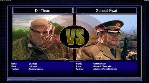 Toxin VS Tank (Hard) - C&C Zero Hour Speedrun