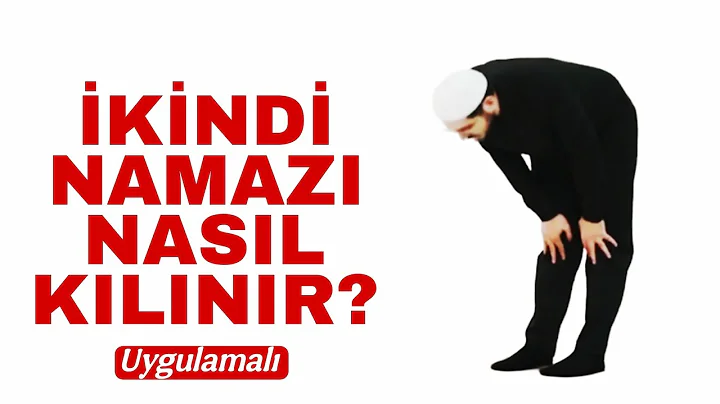 İkindi namazı nasıl kılınır? Uygulamalı Video • Erkek #ikindinamazı