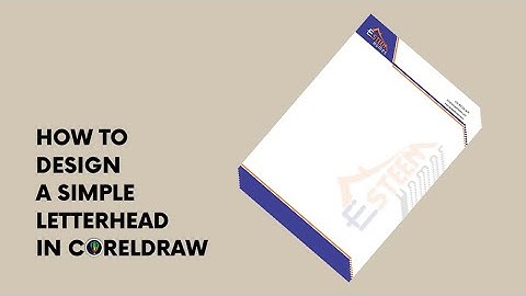How to Design a Simple Letterhead in CorelDraw