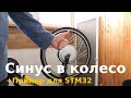 Мотор колесо & СИНУС. Пример для STM32