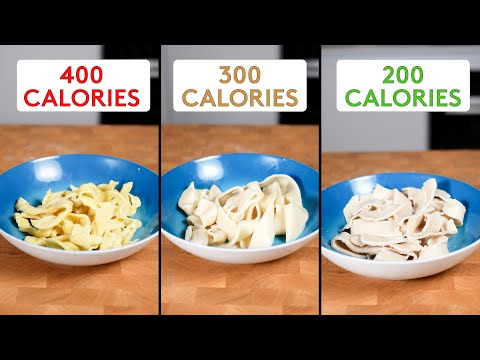 I tried to make the BEST tasting low calorie Pasta
