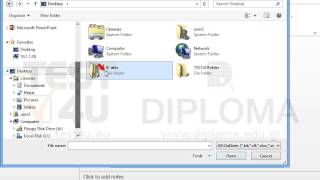 Create a new slide based on the word.rtf file located in the IL-ates\Word folder of your desktop... screenshot 5