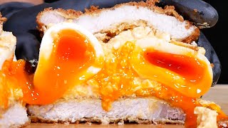 【TikTok】 TONKATSU EGG SANDWICH 【8.0M views】#Shorts