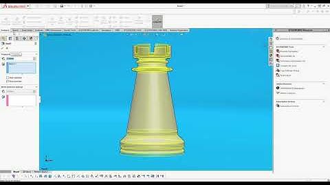 SolidWorks How to - Using the shell command and cross section feature