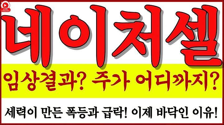 네이처셀 임상 결과, 주가 어디까지 갈까?줄기세포 테마 핵심, 네이처셀의 운명은?폭등 뒤 급락… 네이처셀 지금 들어가도 될까?