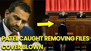 Kash Patel CAUGHT REMOVING Documents After Judge BLOWS His Cover in Open Courtroom
