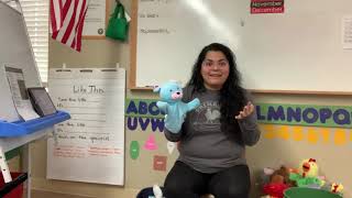 Primrose Circle Time for Pathways with Ms Karina for Monday May 18