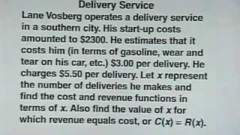 Apps of linear functions Part 2 of 2 - www.atcmathprof.com