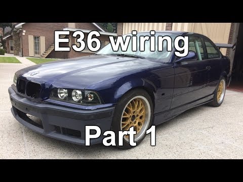 Fixing the wiring on the E36 part 1 | Project Empty Wallet: E36 track build