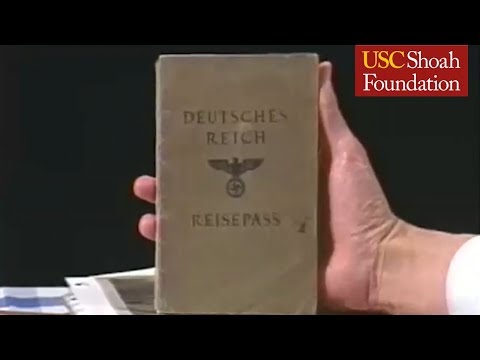 Germany's 1938 Law on Jewish Names | Holocaust Survivor, Evelyn Rubin | USC Shoah Foundation