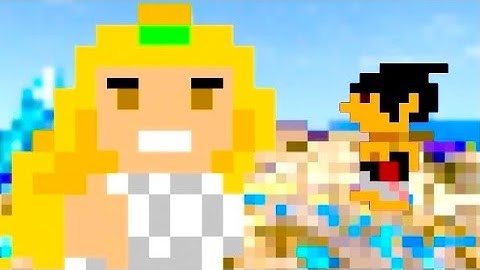 PYRA Does a flip in 8-Bit Animation