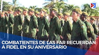 Combatientes de las FAR recuerdan a Fidel en su Aniversario