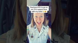 Going on tour with my band… what could be easier?! #femalefrontedband #tour #band #rvlife #rock