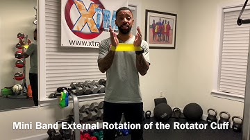 Mini Band External Rotation Of The Rotator Cuff