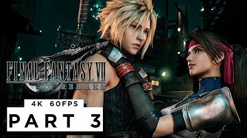 FINAL FANTASY 7 REMAKE PS5 Walkthrough Gameplay Part 3 - (4K 60FPS) FULL GAME